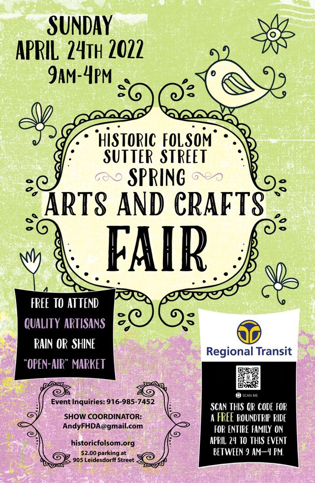 Historic Folsom Spring Arts & Crafts Fair